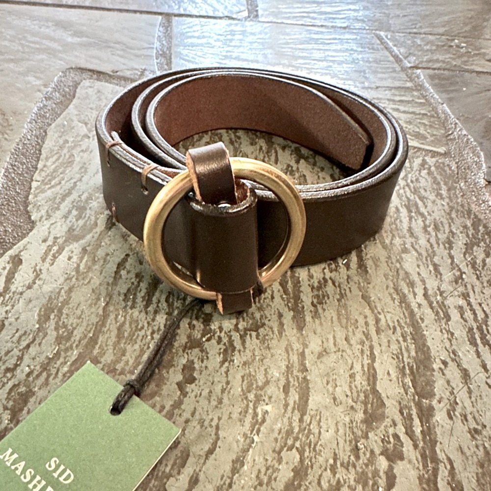 SID MASHBURN
1.25" O-Ring Belt
Brown Bridle